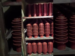 Isoladores de capacitor de suporte de resina epóxi 35kV-40 pF, isoladores de poste elétrico