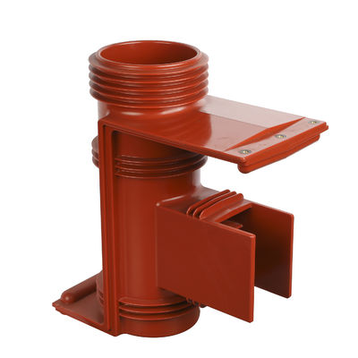 660mm 36kV high voltage switchgear parts Shielded Epoxy Resin Insulator Contact Box With Slope