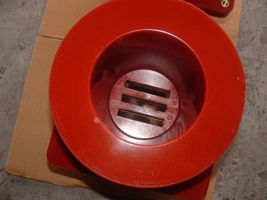 36kv Epoxy Resin Through Wall Bushing Insulation Protect Copper Busbar In Switchgear For Three Holes